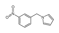 1-[(3-nitrophenyl)methyl]pyrrole Structure