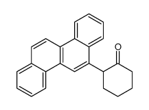 2-chrysen-6-ylcyclohexan-1-one Structure