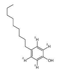 2,3,5,6-tetradeuterio-4-nonylphenol structure