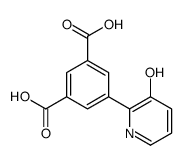 5-(3-hydroxypyridin-2-yl)benzene-1,3-dicarboxylic acid Structure