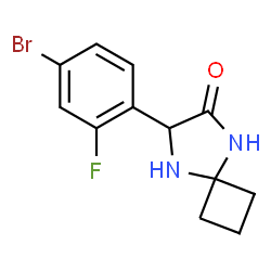 7-(4-Bromo-2-fluorophenyl)-5,8-diazaspiro[3.4]octan-6-one图片