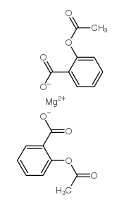 magnesium o-acetylsalicylate Structure