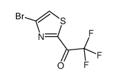 1-(4-bromo-1,3-thiazol-2-yl)-2,2,2-trifluoroethanone Structure