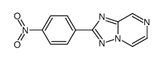 2-(4-nitrophenyl)-[1,2,4]triazolo[1,5-a]pyrazine结构式