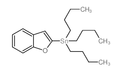 2-三丁基锡苯并[B]呋喃结构式