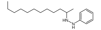 1-dodecan-2-yl-2-phenylhydrazine Structure