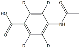 Acedoben-d4 structure