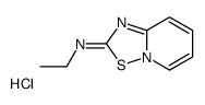 N-ethyl-[1,2,4]thiadiazolo[2,3-a]pyridin-4-ium-2-amine,chloride Structure