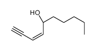 (5S)-dec-3-en-1-yn-5-ol Structure