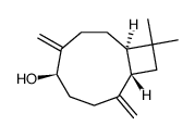 1R,5S,9S-11,11-dimethyl-4,8-bismethylenebicyclo<7.2.0>undecan-5-ol Structure