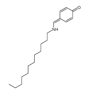 4-[(dodecylamino)methylidene]cyclohexa-2,5-dien-1-one结构式