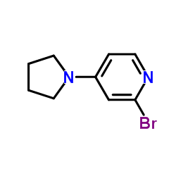 2-BROMO-4-PYRROLIDIN-1-YL-PYRIDINE Structure