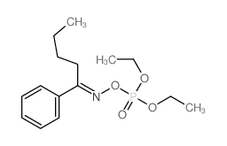 Valerophenone, oxime diethylphosphate (8CI)结构式