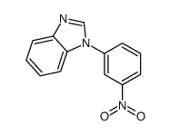 1-(3-nitrophenyl)-1H-1,3-benzodiazole Structure