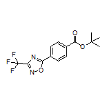 tert-Butyl 4-[3-(Trifluoromethyl)-1,2,4-oxadiazol-5-yl]benzoate Structure