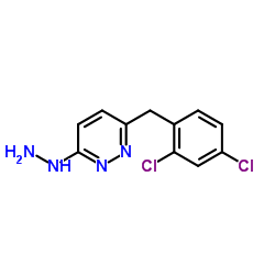 3-(2,4-Dichlorobenzyl)-6-hydrazinopyridazine Structure