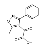 5-methyl-3-phenyl-4-isoxazoloyl carboxylic acid Structure