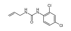 N-Allyl-N'-(2,4-dichlorphenyl)harnstoff结构式