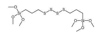 3,3,14,14-tetramethoxy-2,15-dioxa-7,8,9,10-tetrathia-3,14-disilahexadecane结构式