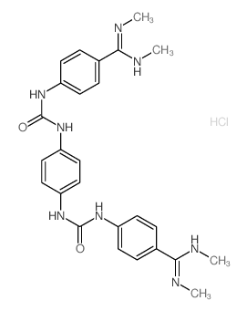 Benzenecarboximidamide,4,4'-[1,4-phenylenebis(iminocarbonylimino)]bis[N,N'-dimethyl-, dihydrochloride(9CI) picture