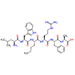 H-Leu-Trp-Met-Arg-Phe-Ala-OH acetate salt picture