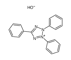 2,3,5-triphenyl-tetrazolium, hydroxide Structure
