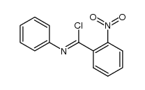 N-Phenyl-o-nitrobenzimidoyl chloride结构式