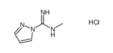 N''1-METHYL-1H-PYRAZOLE-1-CARBOXAMIDINE HYDROCHLORIDE structure