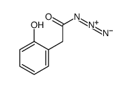 2-(2-hydroxyphenyl)acetyl azide Structure