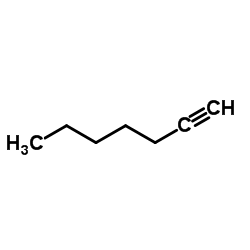 Hept-1-yne Structure