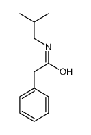 N-(2-methylpropyl)-2-phenylacetamide结构式