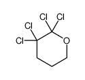 2,2,3,3-tetrachlorooxane Structure