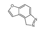 1H-Furo[3,2-e]indazole (9CI) structure