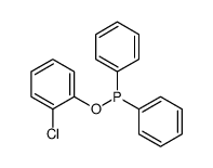 (2-chlorophenoxy)-diphenylphosphane Structure