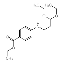 ethyl 4-(3,3-diethoxypropylamino)benzoate picture