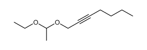 1-(1-Ethoxyethoxy)-2-heptyne Structure