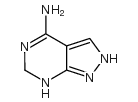 2H-Pyrazolo[3,4-d]pyrimidin-4-amine (9CI) Structure