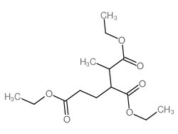 1,2,4-triethyl 1-methylbutane-1,2,4-tricarboxylate结构式