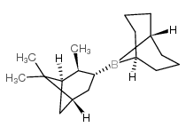 b-isopinocampheyl-9-borabicyclo[3.3.1]nonane Structure