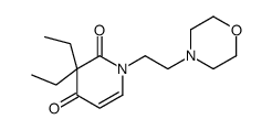 3,3-diethyl-1-(2-morpholin-4-ylethyl)pyridine-2,4-dione picture