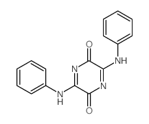 3,6-dianilinopyrazine-2,5-dione结构式