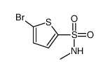 5-Bromo-thiophene-2-sulfonic acid Methylamide结构式