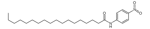 N-(4-nitrophenyl)octadecanamide结构式