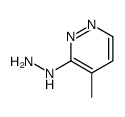 3-HYDRAZINYL-4-METHYLPYRIDAZINE structure