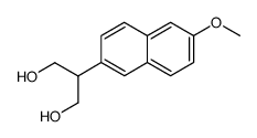 2-(6-methoxy-2-naphthyl)propane-1,3-diol Structure