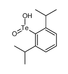 2,6-di(propan-2-yl)benzenetellurinic acid结构式