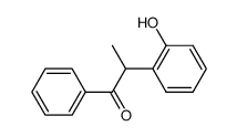 1-(2-hydroxyphenyl)ethyl phenyl ketone Structure