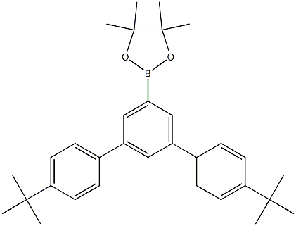 2-(4,4''-di-tert-butyl-[1,1':3',1''-terphenyl]-5'-yl)-4,4,5,5-tetramethyl-1,3,2-dioxaborolane图片