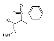 2-(TOLUENE-4-SULFONYL)PROPIONICACIDHYDRAZIDE structure