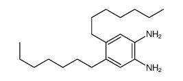 4,5-diheptylbenzene-1,2-diamine结构式